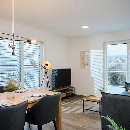 Moderne Apartments Mit Highspeed-Wlan Und Gratis-Tiefgarage Ihr Perfekter Rueckzugsort Nahe Dem Zentrum Und Der Therme I Barrierearm Bad Kissingen Zewnętrze zdjęcie