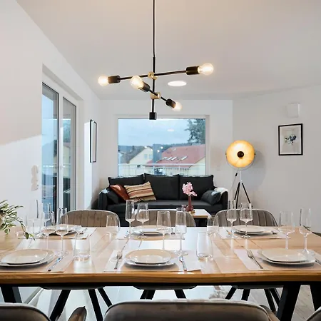 Moderne Apartments Mit Highspeed-Wlan Und Gratis-Tiefgarage Ihr Perfekter Rueckzugsort Nahe Dem Zentrum Und Der Therme I Barrierearm Bad Kissingen Zewnętrze zdjęcie