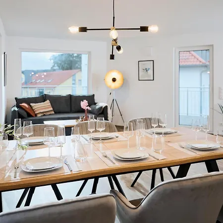 Moderne Apartments Mit Highspeed-Wlan Und Gratis-Tiefgarage Ihr Perfekter Rueckzugsort Nahe Dem Zentrum Und Der Therme I Barrierearm Bad Kissingen Zewnętrze zdjęcie