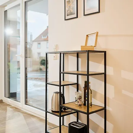 Moderne Apartments Mit Highspeed-Wlan Und Gratis-Tiefgarage Ihr Perfekter Rueckzugsort Nahe Dem Zentrum Und Der Therme I Barrierearm Bad Kissingen Zewnętrze zdjęcie