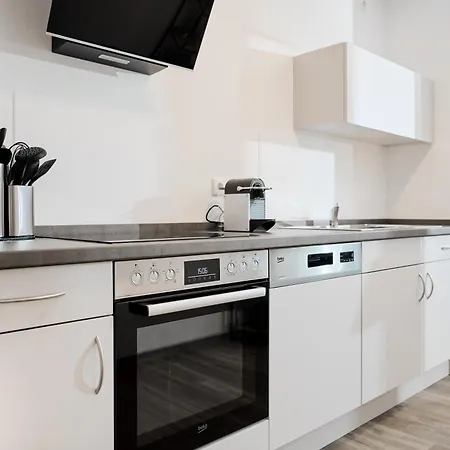 Moderne Apartments Mit Highspeed-Wlan Und Gratis-Tiefgarage Ihr Perfekter Rueckzugsort Nahe Dem Zentrum Und Der Therme I Barrierearm Bad Kissingen Zewnętrze zdjęcie