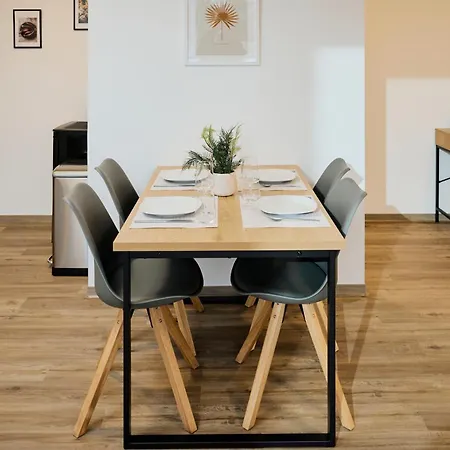 Moderne Apartments Mit Highspeed-Wlan Und Gratis-Tiefgarage Ihr Perfekter Rueckzugsort Nahe Dem Zentrum Und Der Therme I Barrierearm Bad Kissingen Zewnętrze zdjęcie