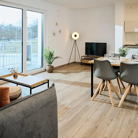 Moderne Apartments Mit Highspeed-Wlan Und Gratis-Tiefgarage Ihr Perfekter Rueckzugsort Nahe Dem Zentrum Und Der Therme I Barrierearm Bad Kissingen Zewnętrze zdjęcie