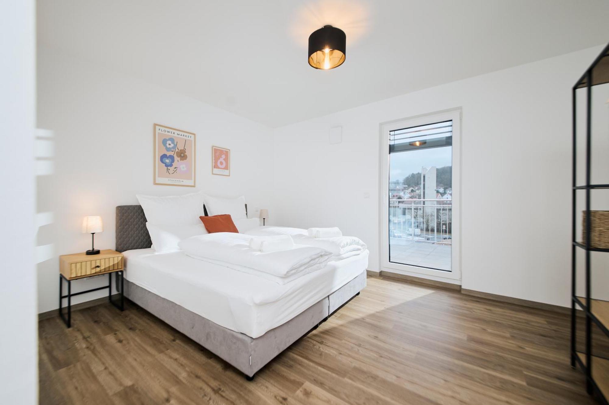 Moderne Mit Highspeed-wlan Und Gratis-tiefgarage Ihr Perfekter Rueckzugsort Nahe Dem Zentrum Und Der Therme I Barrierearm Apartment Bad Kissingen